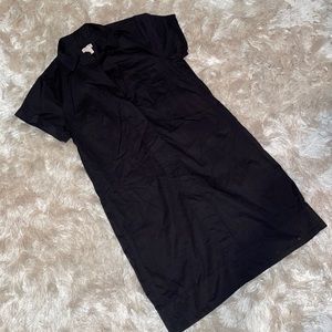 JCREW Cotton shirt dress. 3 quarter button and pocket.